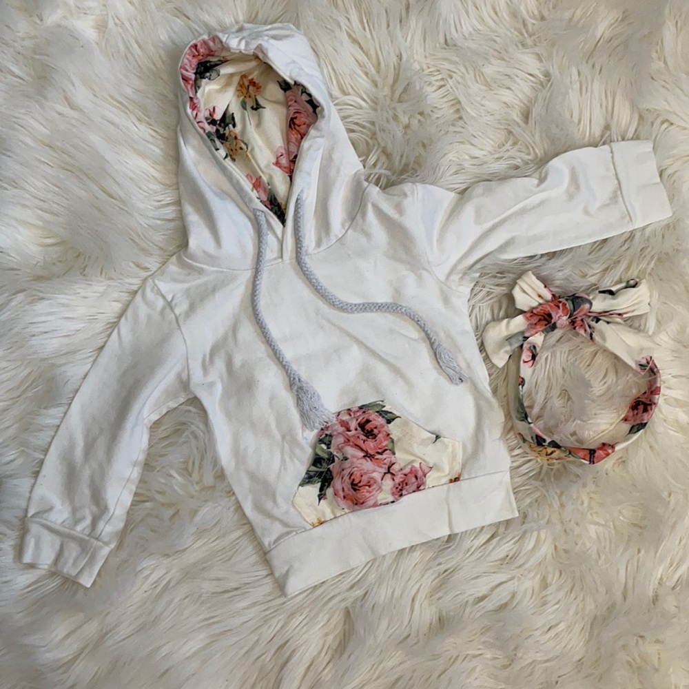 Set of Hoodie and matching head band